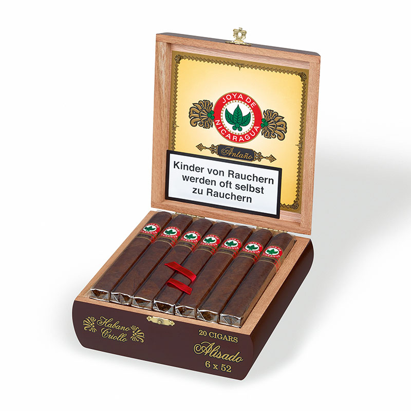 Joya de Nicaragua Antano 1970 Alisado Zigarren Kiste