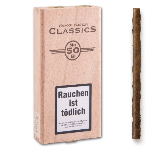 Tobacco Factory Classic No. 50 Brasil Zigarillos Kiste