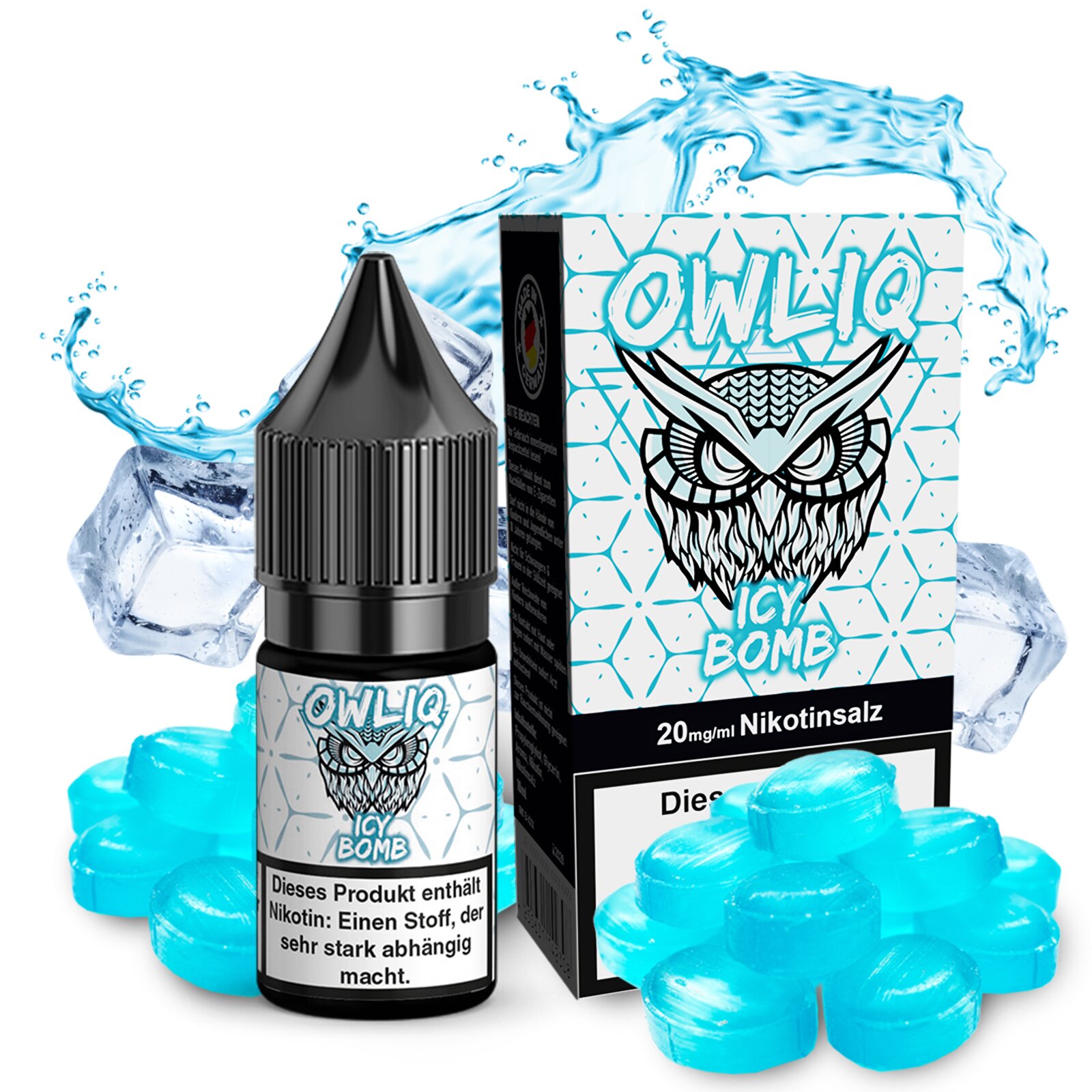 Owliq ICY Bomb 20mg Nikotinsalz Liquid