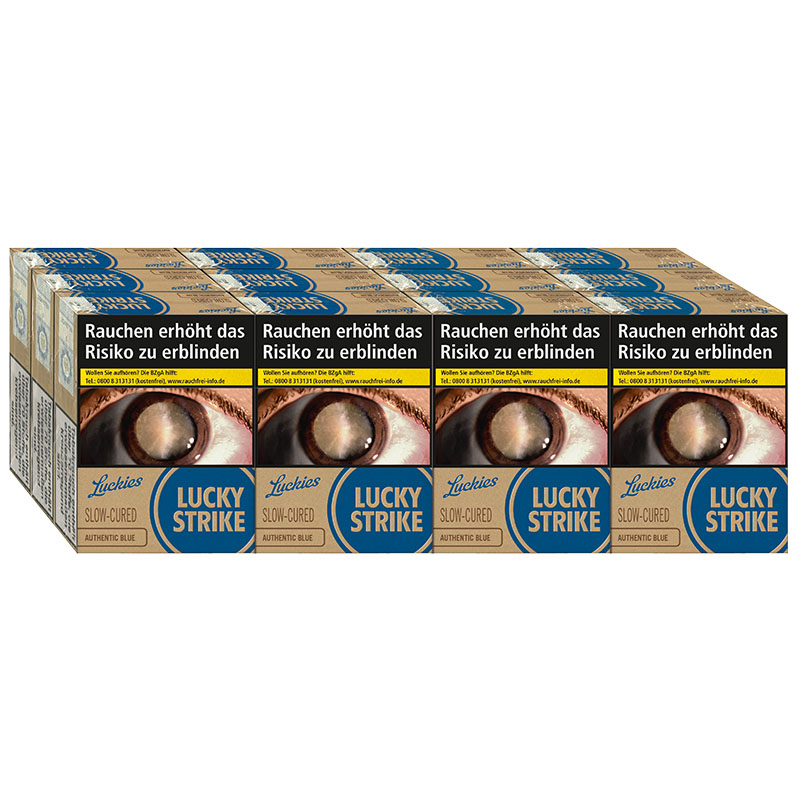 Lucky Strike Authentic Blue Giga Zigaretten Stange