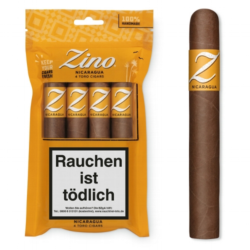 Zino Nicaragua Toro 4er Humibag