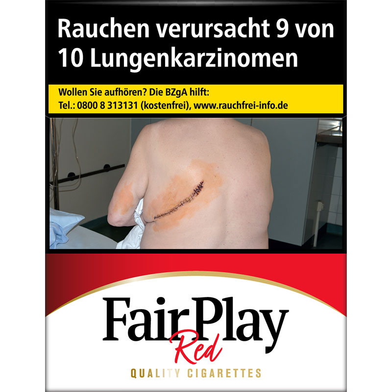 Fair Play Red Big Pack Zigaretten Schachtel
