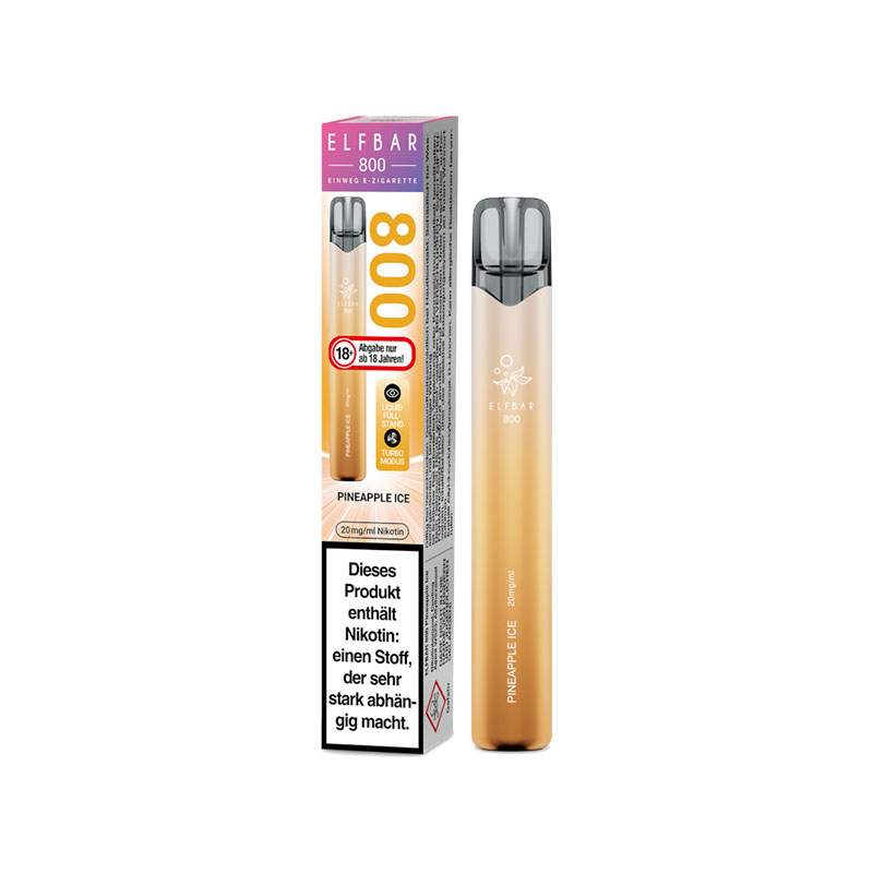 Elfbar 800 Pineapple Ice 20mg Einweg E-Zigarette